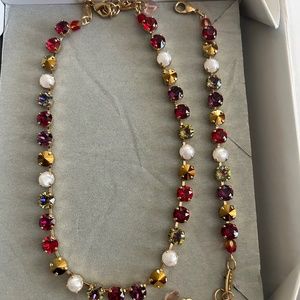 Sabika Necklace and bracelet